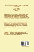 The Selected Papers of Norman Levinson
