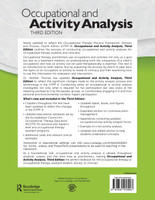 Occupational and Activity Analysis