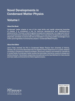 Novel Developments in Condensed Matter Physics