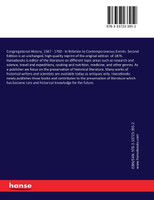 Congregational History, 1567 - 1700