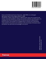 History of the Reformed Church of Germany