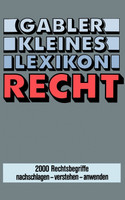 Gabler Kleines Lexikon Recht