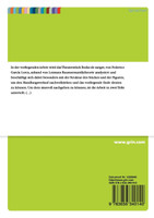 Grenzüberschreitung in "Bodas de Sangre"