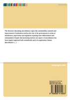 Islamic Microfinance