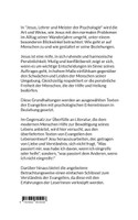 Jesus, Lehrer und Meister der Psychologie