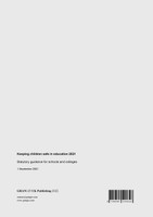 Keeping Children Safe in Education