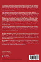 The Theoretical Framework in Phenomenological Research