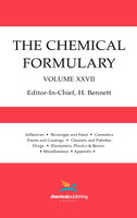 The Chemical Formulary, Volume 27