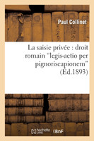 La saisie privée