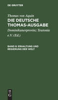 Erhaltung und Regierung der Welt