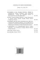 Journal of Green Engineering 3-4
