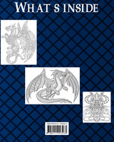 Dragon Coloring Book for Adults