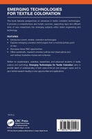 Emerging Technologies for Textile Coloration