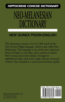 Neo-Melanesian-English Concise Dictionary