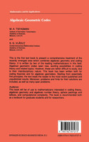 Algebraic-Geometric Codes