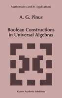 Boolean Constructions in Universal Algebras