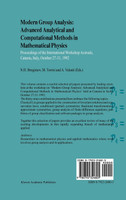 Modern Group Analysis