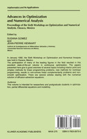 Advances in Optimization and Numerical Analysis