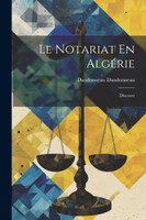 Le Notariat En Algérie