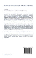 Materials Fundamentals of Gate Dielectrics