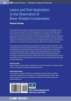 Lasers and Their Application to the Observation of Bose-Einstein Condensates