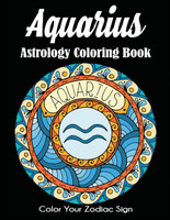 Aquarius Astrology Coloring Book