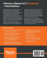 VMware vSphere 6.5 Cookbook - Third Edition