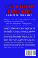 Solving the Rubik's Cube for Kids and Beginners Colored Solution Book