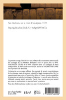 Aux électeurs, sur le choix d'un député. 1839