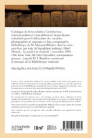 Catalogue de livres relatifs à l'architecture, l'ornementation et l'ameublement
