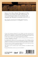 Poëme à Son Altesse Royale Monseigneur le Duc d'Orléans