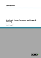 Reading in foreign language teaching and learning