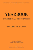 Yearbook Commercial Arbitration Volume XXIVa - 1999