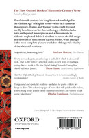The New Oxford Book of Sixteenth-Century Verse