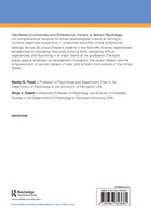Handbook of University and Professional Careers in School Psychology