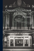 Observations Sur Le Festin De Pierre