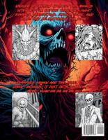 Wonderfully Terrifying Horror Advanced Adult Coloring Book Part 3