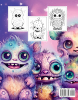 The Not So Scary Monster Coloring Book