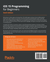 iOS 15 Programming for Beginners - Sixth Edition