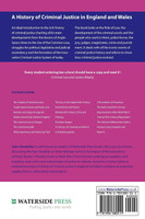 A History of Criminal Justice in England and Wales