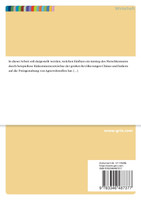 Der Anstieg des Fleischkonsums in China und Indien durch Einkommenszuwächse. Einflüsse auf die Preisgestaltung von Agrarrohstoffen