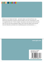 Das "verkommene" Subjekt. Hypokeimenon, Cogito, Übermensch?