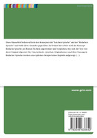 Das Konzept "Einfache Sprache" im Deutschunterricht am Beispiel des Romans "Tschick"