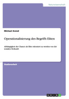 Operationalisierung des Begriffs Eliten