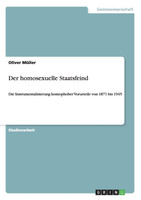 Der homosexuelle Staatsfeind