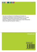 Die Kommunikationstheorie Paul Watzlawicks