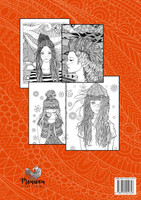 Doodle Zentangle Girls Coloring Book for Girls