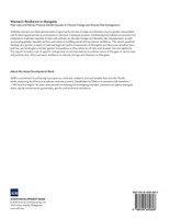 Women's Resilience in Mongolia