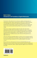 Introduction to the Foundations of Applied Mathematics