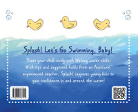 Splash! Let's go swimming, baby!